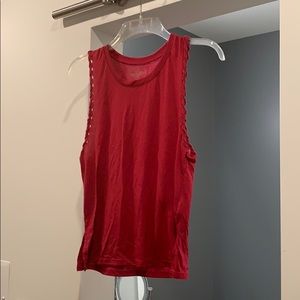 Pink tank top